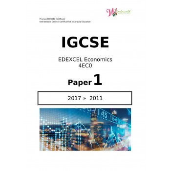IGCSE Edexcel Economics 4EC0 | Paper 1 | Question Papers