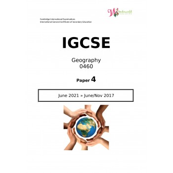 IGCSE Geography 0460 | Paper 4 | Question Papers