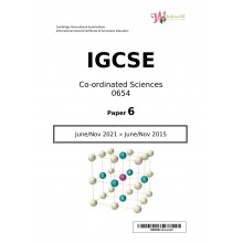 IGCSE Co-ordinated Sciences 0654 | Paper 6 | Question Papers