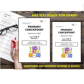 Primary Checkpoint Maths 0845| Paper 1 & 2 | Question & Marking Scheme
