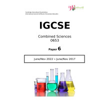 IGCSE Combined Sciences | Paper 6 | Question Paper