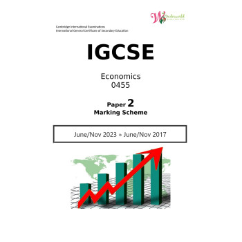 IGCSE Economics 0455 | Paper 2 | Marking Scheme