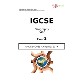 IGCSE Geography 0460 | Paper 2 | Question Papers