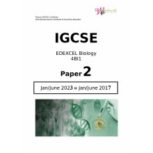 IGCSE Edexcel Biology 4BI1 | Paper 2 | Question Papers