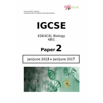 IGCSE Edexcel Biology 4BI1 | Paper 2 | Question Papers