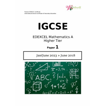 IGCSE Edexcel Mathematics A Higher Tier| Paper 1| Question Papers