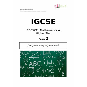 IGCSE Edexcel Mathematics A Higher Tier| Paper 2 | Question Papers