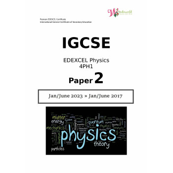 IGCSE Edexcel Physics 4PH1 | Paper 2 | Question Papers