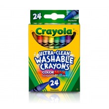 Crayola Ultra-Clean Washable Crayons 24