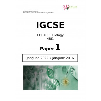 IGCSE Edexcel Biology 4BI1 | Paper 1 | Question Papers