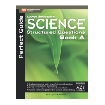 Marshall Cavendish | Perfect Guide Lower Secondary Science Structured Questions Book A