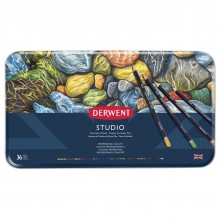Derwent Studio Pencils 36 Tin