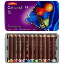 Derwent Coloursoft Pencils 36 Tin