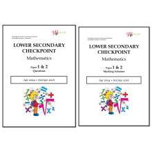 Lower Secondary Checkpoint Mathematics 1112 | Question & Marking Scheme 