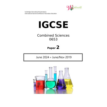 IGCSE Combined Sciences | Paper 2 | Question Paper