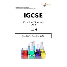 IGCSE Combined Sciences | Paper 6 | Question Paper