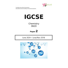 IGCSE Chemistry 0620 | Paper 2 | Question Papers