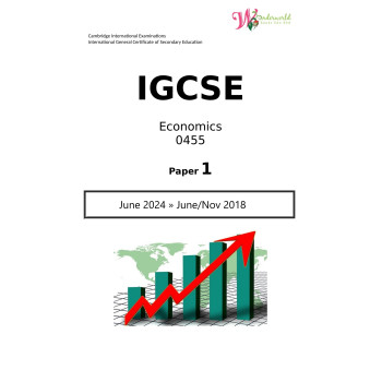 IGCSE Economics 0455 | Paper 1 | Question Papers