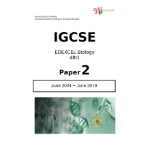 IGCSE Edexcel Biology 4BI1 | Paper 2 | Question Papers