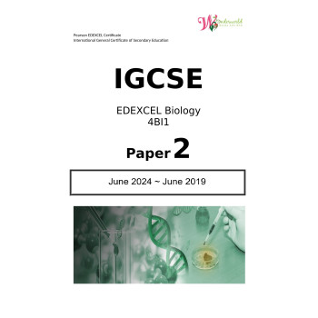 IGCSE Edexcel Biology 4BI1 | Paper 2 | Question Papers