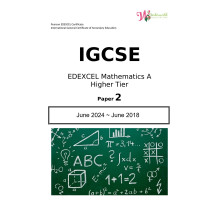 IGCSE Edexcel Mathematics A Higher Tier| Paper 2 | Question Papers