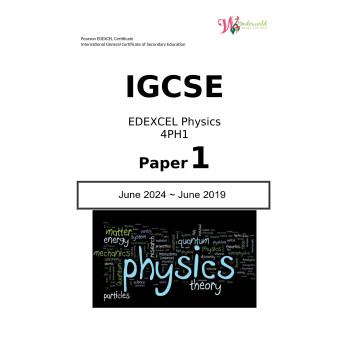 IGCSE Edexcel Physics 4PH1 | Paper 1 | Question Papers