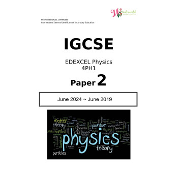 IGCSE Edexcel Physics 4PH1 | Paper 2 | Question Papers