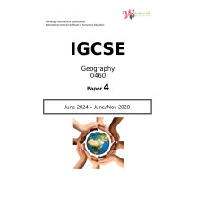 IGCSE Geography 0460 | Paper 4 | Question Papers