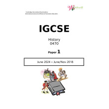 IGCSE History 0470 | Paper 1 | Question Papers