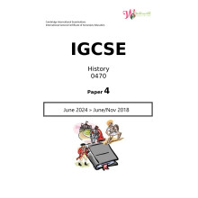 IGCSE History 0470 | Paper 4 | Question Papers