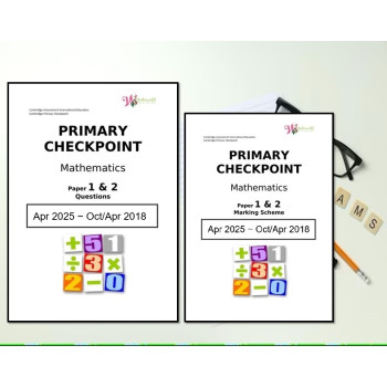 Primary Checkpoint Maths 0096| Paper 1 &amp; 2 | Question &amp; Marking Scheme