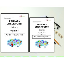 Primary Checkpoint Science 0846| Paper 1 & 2 | Question & Marking Scheme