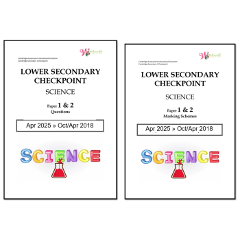 Lower Secondary Checkpoint Science 0893 | Question &amp; Marking Scheme 