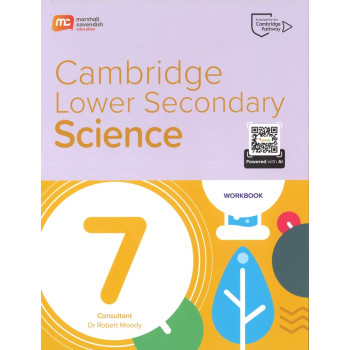 Marshall Cavendish Cambridge Lower Secondary Science Workbook Book 7 (9789815259964)