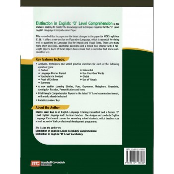 Marshall Cavendish | Distinction in English - ‘O’ Level Comprehension (Rev Ed) (9789810118600)