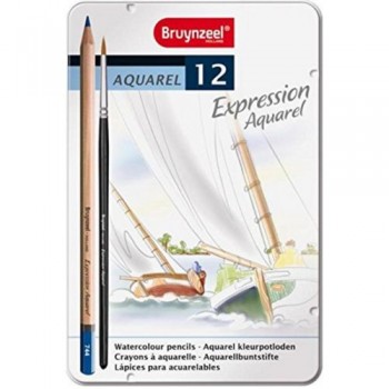 BRUYNZEEL EXPRESSION AQUARELLE PENCILS TIN 12