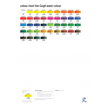 Van Gogh water colour basic set 20C110