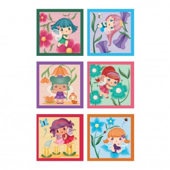 Mudpuppy Garden Fairies Block Puzzle