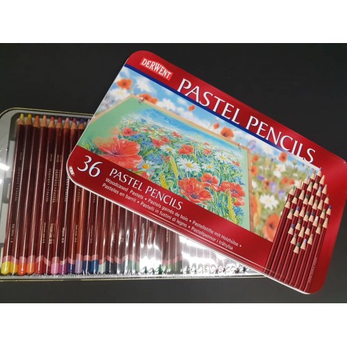 Derwent Pastel Pencils 36 Tin